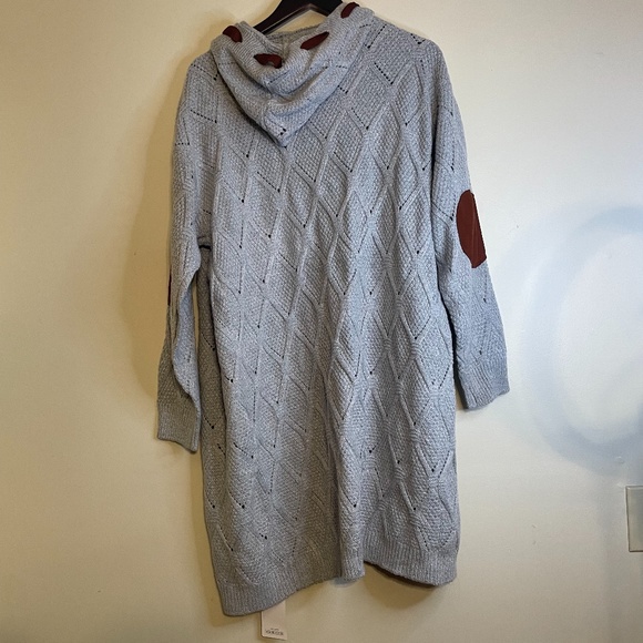 Long Grey and Brown Leather - Picture 5 of 8